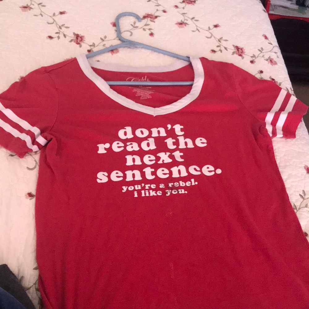 Short sleeved shirt